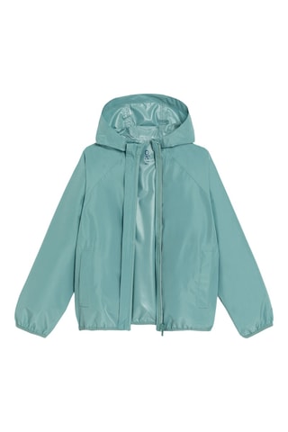 Cortavientos con capucha - Azul claro - Okaidi