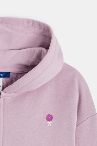 Sudadera con capucha - Lila - Okaidi
