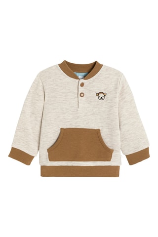 Sudadera - Beige - Obaibi