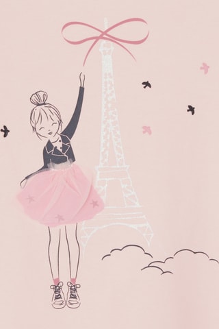 Camiseta - Rosa pastel - Kidiliz