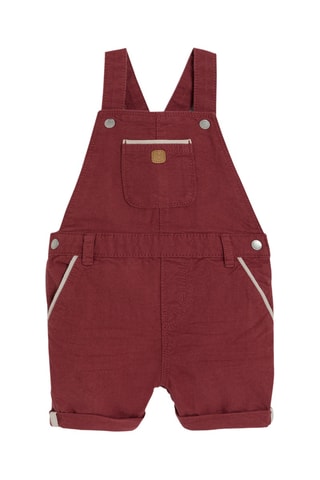 Peto corto y polo - Burdeos y blanco - Obaibi