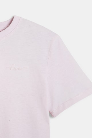 Camiseta - Rosa pastel - Okaidi