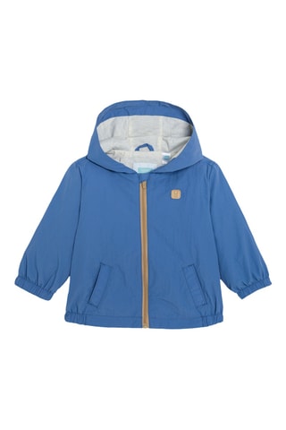 Cortavientos con capucha - Azul - Obaibi