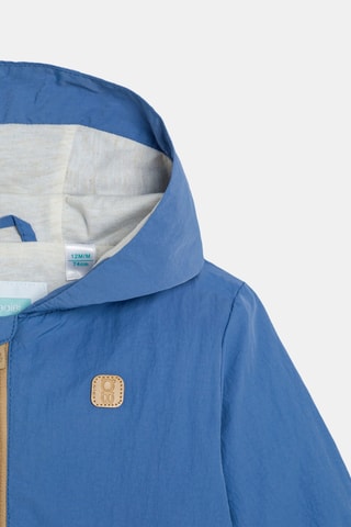 Cortavientos con capucha - Azul - Obaibi