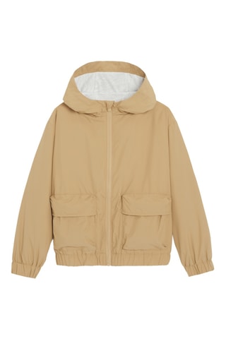 Cortavientos con capucha - Beige - Okaidi