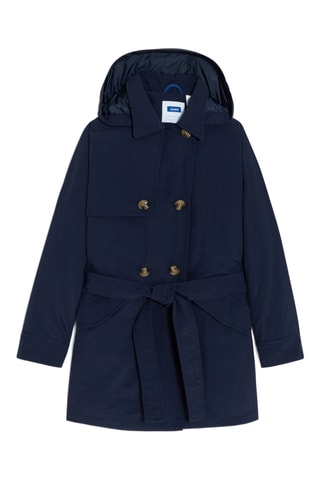 Parka con capucha - Azul marino - Okaidi