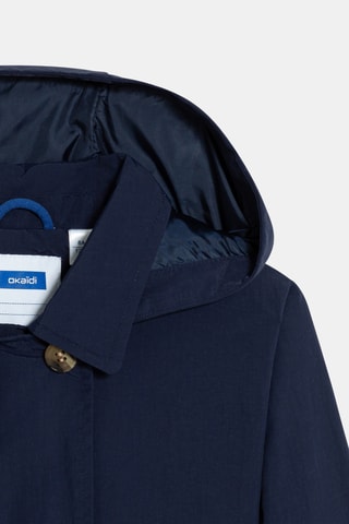 Parka con capucha - Azul marino - Okaidi