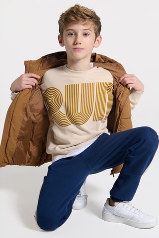 Sudadera - Beige - Okaidi