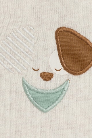 Body y peto - Blanco roto y beige - Obaibi