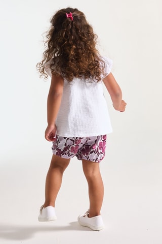 Top y short - Blanco - Obaibi