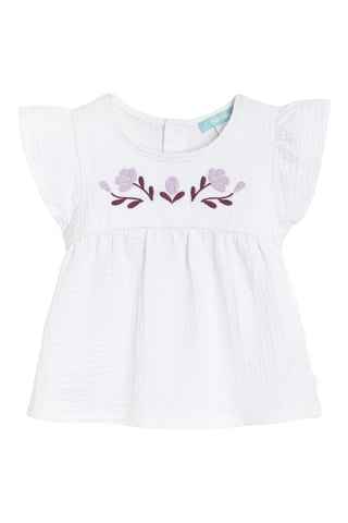 Top y short - Blanco - Obaibi