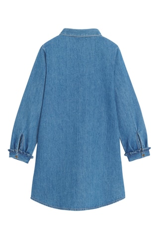 Vestido camisero - Azul - Kidiliz