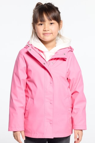 Impermeable con capucha - Rosa - Okaidi