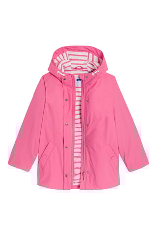 Impermeable con capucha - Rosa - Okaidi