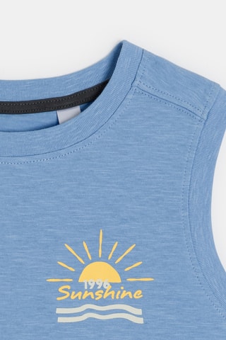 Camiseta de tirantes - Azul - Okaidi