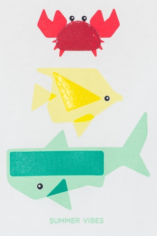 Camiseta de tirantes - Blanco - Obaibi