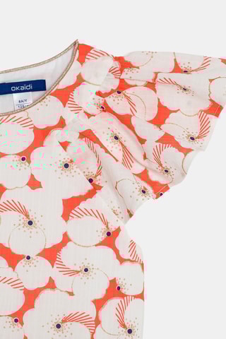 Vestido corto - Blanco - Okaidi