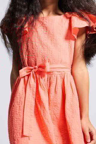 Vestido evasé - Naranja - Okaidi