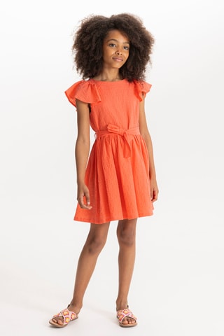 Vestido evasé - Naranja - Okaidi