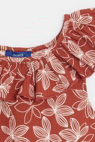 Camiseta de tirantes - Rojizo - Okaidi