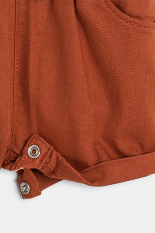 Peto corto sin mangas - Rojizo - Obaibi