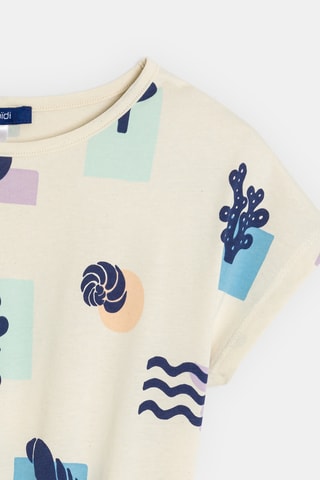 Vestido corto - Beige - Okaidi