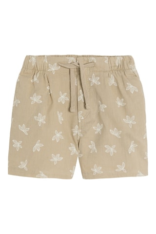 Short de lino - Beige - Okaidi