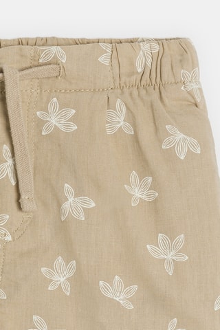 Short de lino - Beige - Okaidi
