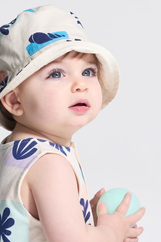 Peto corto sin mangas - Beige - Obaibi