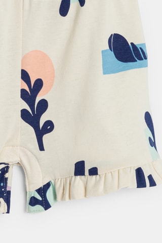 Peto corto sin mangas - Crudo - Obaibi