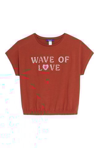 Camiseta - Rojizo - Okaidi