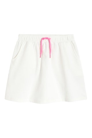 Falda recta - Blanco - Okaidi