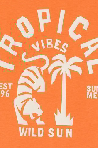 Camiseta de tirantes - Naranja - Okaidi