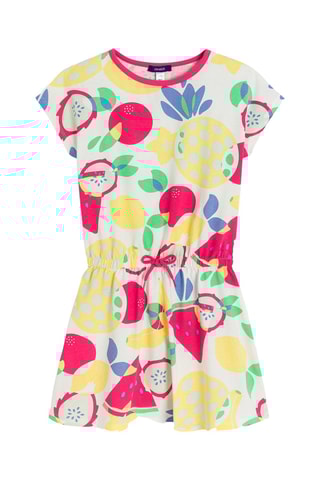 Vestido corto - Blanco - Okaidi