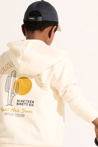 Sudadera con capucha - Beige - Okaidi