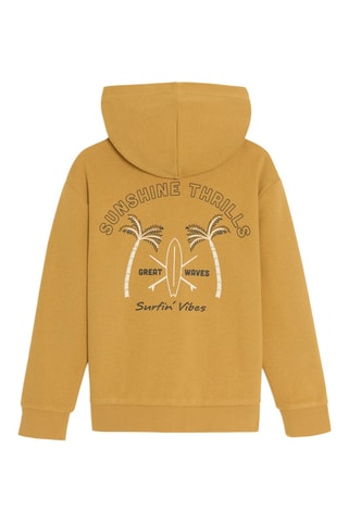 Sudadera con capucha - Mostaza - Okaidi