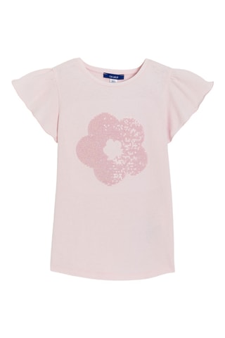Camiseta - Rosa pastel - Okaidi