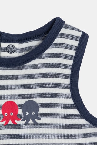 3 bodis sin mangas - Blanco - Obaibi