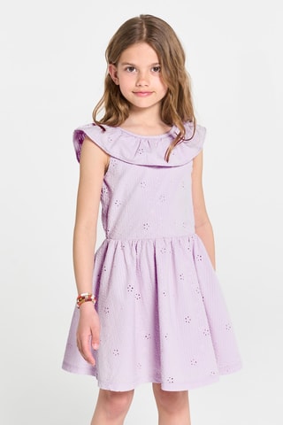 Vestido evasé sin mangas - Lila - Okaidi