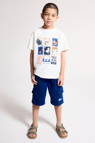 Bermudas - Azul marino - Okaidi