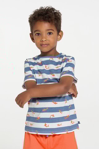 Pijama - Azul y naranja - Okaidi