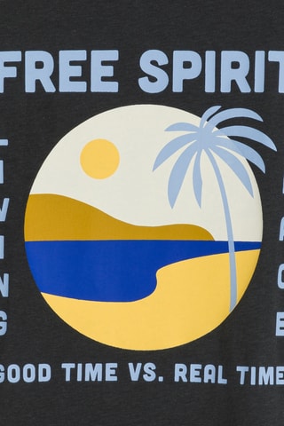 Camiseta - Negro - Okaidi