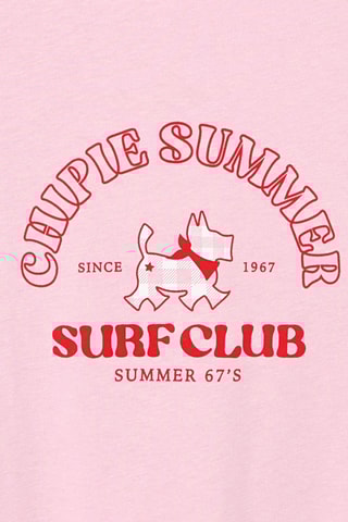 Camiseta - Rosa - Kidiliz