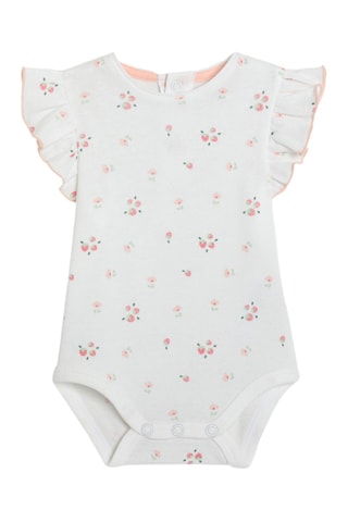 Peto corto y body - Verde y blanco - Obaibi