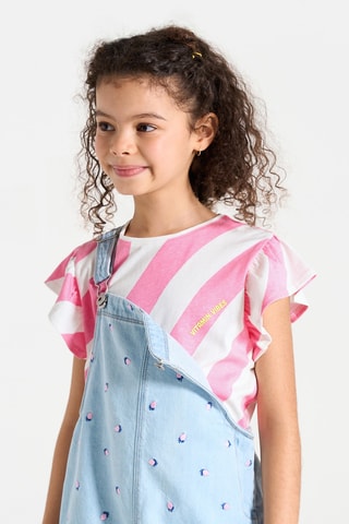 Camiseta - Rosa - Okaidi