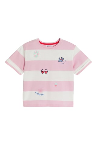 Camiseta - Rosa - Kidiliz