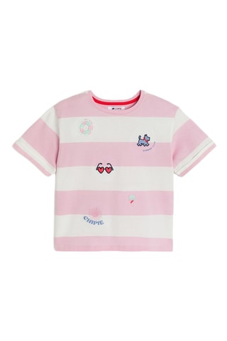 Camiseta - Rosa - Kidiliz