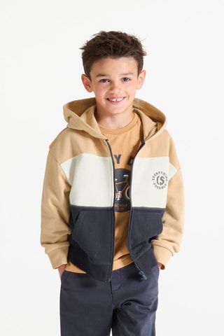 Sudadera con capucha - Beige - Okaidi