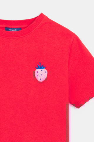 Camiseta - Rojo - Okaidi