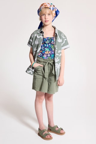 Camisa - Verde - Okaidi